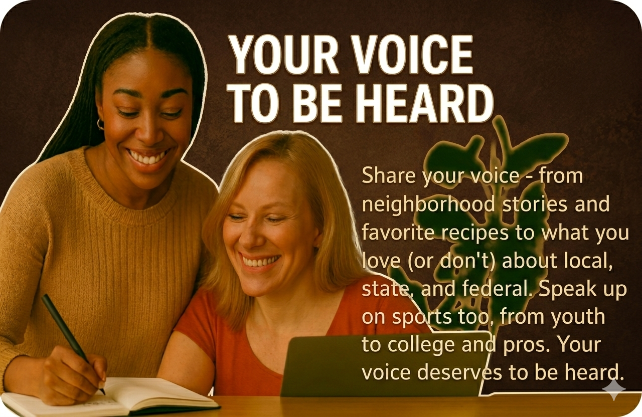 Your Voice To Be Heard